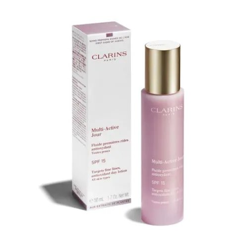 Discount Multi-Active Dia Fluido Spf 15 Para Todo Tipo De Pieles Tratamientos De Día